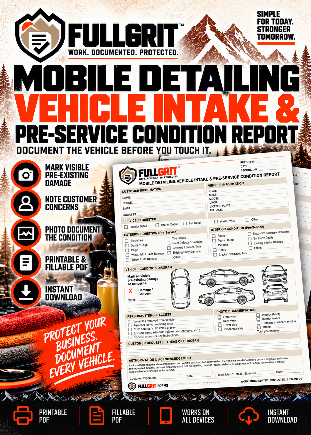 Official approved cover of Job Completion & Final Walkthrough Checklist