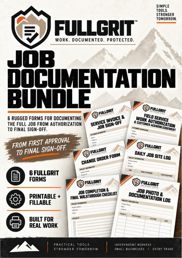 Official approved cover of Job Documentation Bundle